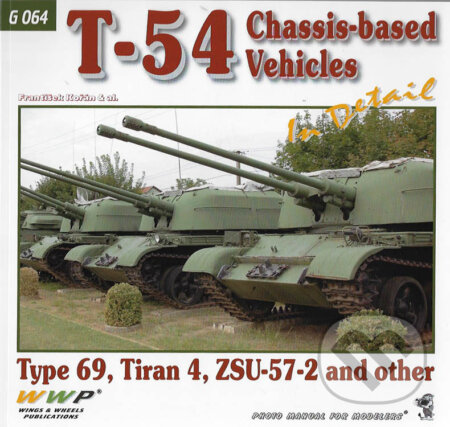 Kniha: T-54 Chassis-based Vehicles in Detail (František Kořán). WWP Rak, 2020 Kniha: T-54 Chassis-based Vehicles in Detail (František Kořán). WWP Rak, 2020
