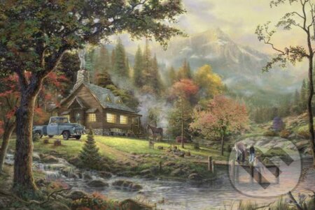 Puzzle: Peacefull moments (Thomas Kinkade). Schmidt, 2014 Puzzle: Peacefull moments (Thomas Kinkade). Schmidt, 2014