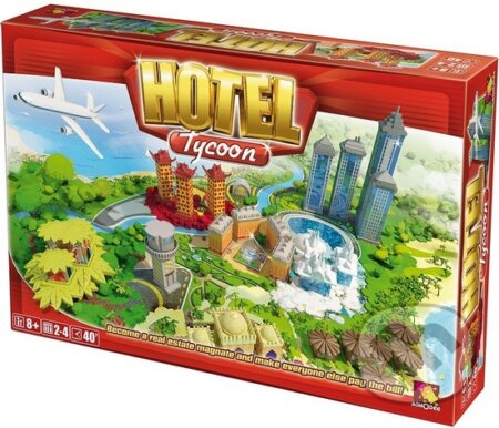 Spoločenská hra: Hotel Tycoon (Denys Fisher). Asmodée Édition LLC, 2013 Spoločenská hra: Hotel Tycoon (Denys Fisher). Asmodée Édition LLC, 2013