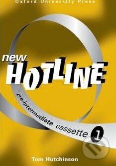 Audiokniha: New Hotline - Pre-Intermediate (Tom Hutchinson). Oxford University Press, 1998 Audiokniha: New Hotline - Pre-Intermediate (Tom Hutchinson). Oxford University Press, 1998