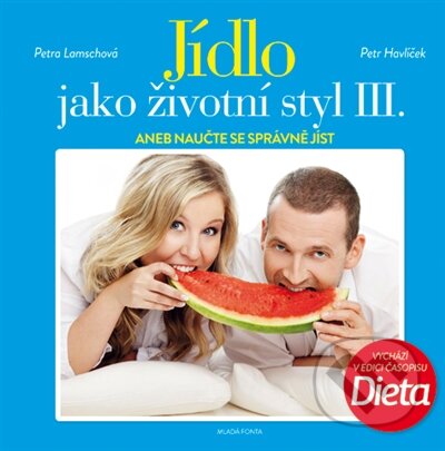 Kniha: Jídlo jako životní styl III. (Petr Havlíček a Petra Lamschová). Mladá fronta, 2014 Kniha: Jídlo jako životní styl III. (Petr Havlíček a Petra Lamschová). Mladá fronta, 2014
