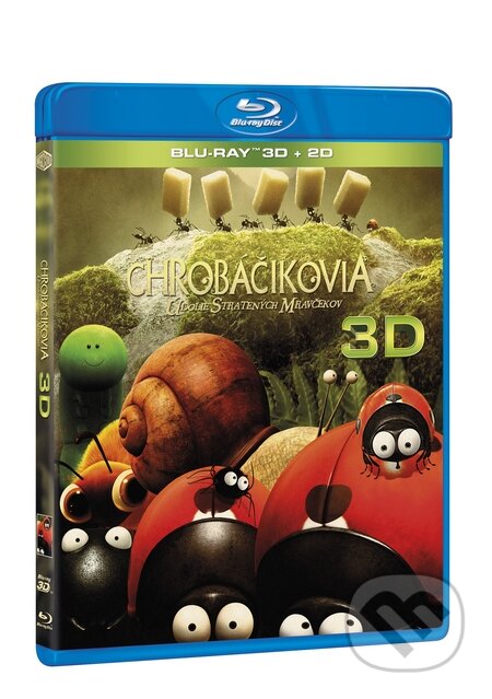 Film: Chrobáčikovia: Údolie stratených mravčekov 3D (Heléne Giraud a Thomas Szabo) (Blu-ray3D). Magicbox, 2014 Film: Chrobáčikovia: Údolie stratených mravčekov 3D (Heléne Giraud a Thomas Szabo) (Blu-ray3D). Magicbox, 2014