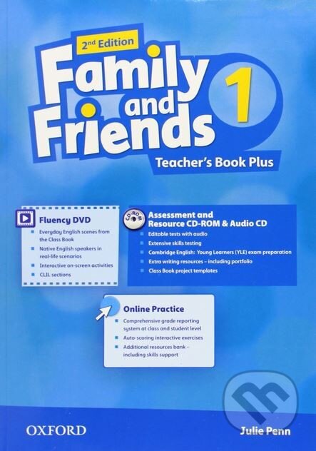 Kniha: Family and Friends 1 - Teacher's Book (Naomi Simmons). Oxford University Press, 2014 Kniha: Family and Friends 1 - Teacher's Book (Naomi Simmons). Oxford University Press, 2014