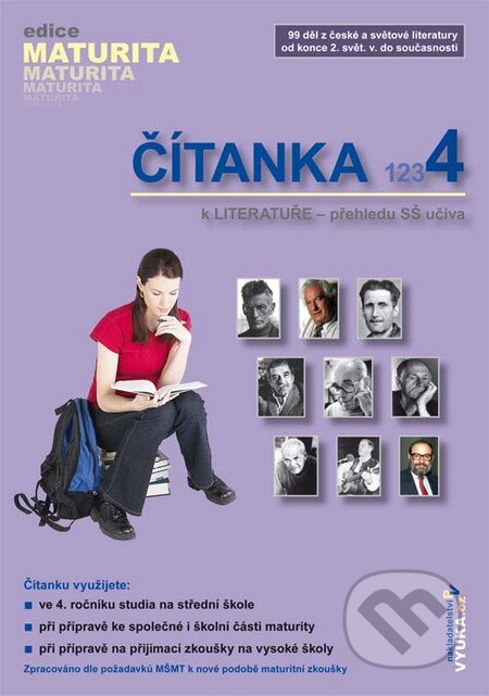 Kniha: Čítanka k literatuře 4 (Lenka Krausová a Lukáš Foldyna). VYUKA.CZ, 2006 Kniha: Čítanka k literatuře 4 (Lenka Krausová a Lukáš Foldyna). VYUKA.CZ, 2006