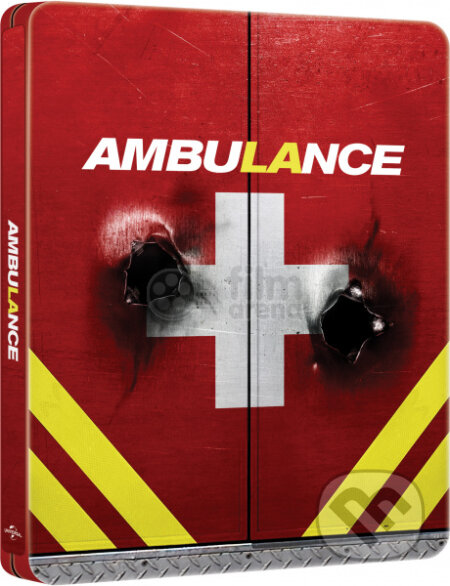 Film: Ambulance Ultra HD Blu-ray Steelbook (Michael Bay) (UltraHDBlu-ray). Filmaréna, 2022 Film: Ambulance Ultra HD Blu-ray Steelbook (Michael Bay) (UltraHDBlu-ray). Filmaréna, 2022