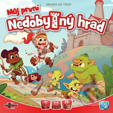 Společenská hra: Můj první nedobytný hrad (Justin De Witt). Blackfire, 2023 Společenská hra: Můj první nedobytný hrad (Justin De Witt). Blackfire, 2023