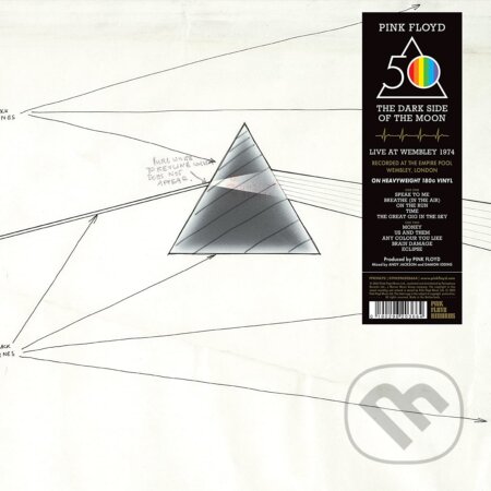 Hudobné CD: Pink Floyd: The Dark Side Of The Moon Live At Wembley 1974 LP (Hudobné albumy). Hudobné albumy, 2023 Hudobné CD: Pink Floyd: The Dark Side Of The Moon Live At Wembley 1974 LP (Hudobné albumy). Hudobné albumy, 2023