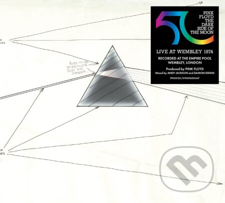 Hudobné CD: Pink Floyd: The Dark Side Of The Moon Live At Wembley 1974 (Hudobné albumy). Hudobné albumy, 2023 Hudobné CD: Pink Floyd: The Dark Side Of The Moon Live At Wembley 1974 (Hudobné albumy). Hudobné albumy, 2023