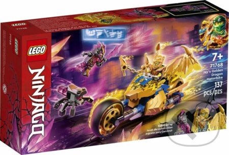 Spoločenská hra: LEGO® Ninjago 71768 Jayova zlatá dračia motorka (LEGO). LEGO, 2023 Spoločenská hra: LEGO® Ninjago 71768 Jayova zlatá dračia motorka (LEGO). LEGO, 2023