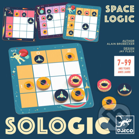 Spoločenská hra: Kozmologik (Space Logic) (Djeco). Djeco, 2023 Spoločenská hra: Kozmologik (Space Logic) (Djeco). Djeco, 2023