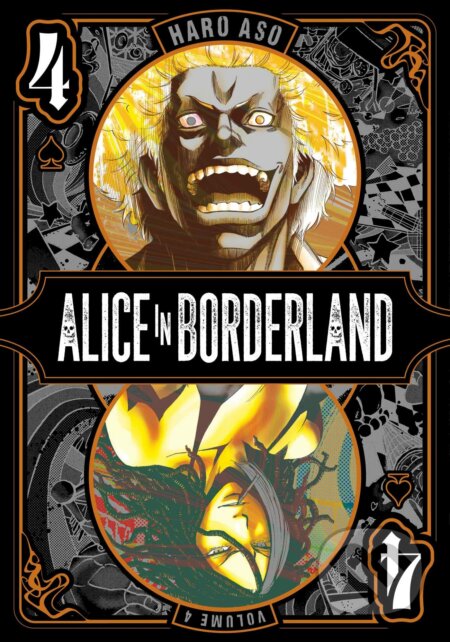 Kniha: Alice in Borderland 4 (Haro Aso). Viz Media, 2023 Kniha: Alice in Borderland 4 (Haro Aso). Viz Media, 2023
