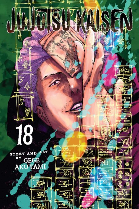 Kniha: Jujutsu Kaisen 18 (Gege Akutami). Viz Media, 2023 Kniha: Jujutsu Kaisen 18 (Gege Akutami). Viz Media, 2023