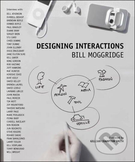 Kniha: Designing Interactions (Bill Moggridge). The MIT Press, 2006 Kniha: Designing Interactions (Bill Moggridge). The MIT Press, 2006