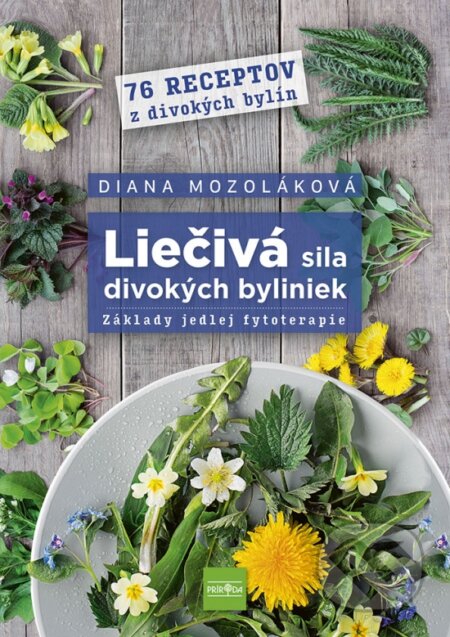 Kniha: Liečivá sila divokých byliniek (Diana Mozoláková), 2023 Kniha: Liečivá sila divokých byliniek (Diana Mozoláková), 2023