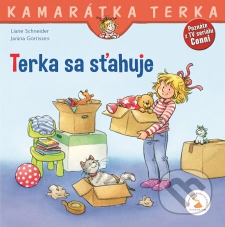 Kniha: Terka sa sťahuje (Liane Schneider). Verbarium, 2023 Kniha: Terka sa sťahuje (Liane Schneider). Verbarium, 2023