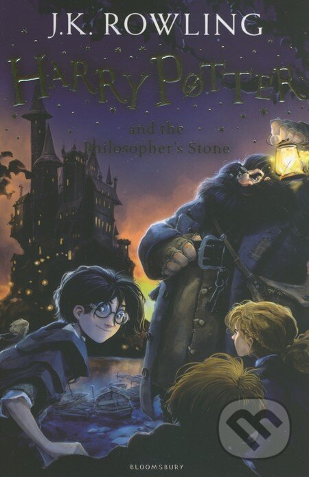 Kniha: Harry Potter and the Philosopher's Stone (J.K. Rowling). Bloomsbury, 2014 Kniha: Harry Potter and the Philosopher's Stone (J.K. Rowling). Bloomsbury, 2014
