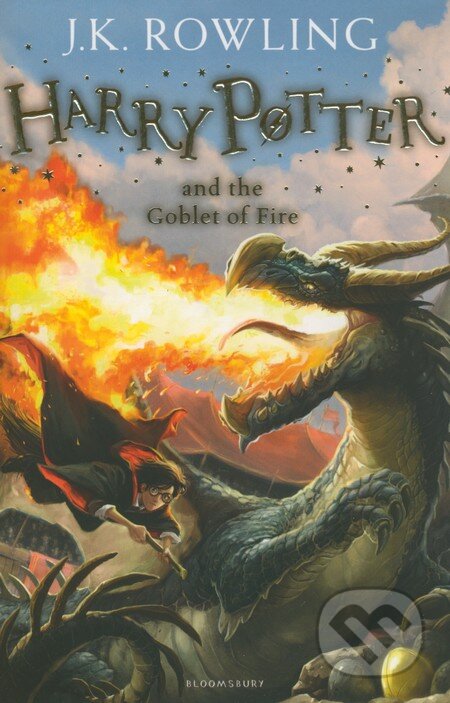 Kniha: Harry Potter and the Goblet of Fire (J.K. Rowling). Bloomsbury, 2014 Kniha: Harry Potter and the Goblet of Fire (J.K. Rowling). Bloomsbury, 2014