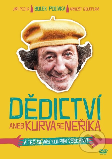 Film: Dědictví aneb Kurva se neříká (Robert Sedláček) (DVD). Magicbox, 2014 Film: Dědictví aneb Kurva se neříká (Robert Sedláček) (DVD). Magicbox, 2014