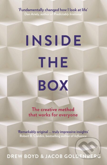 Kniha: Inside the Box (Drew Boyd a Jacob Goldenberg). Profile Books, 2014 Kniha: Inside the Box (Drew Boyd a Jacob Goldenberg). Profile Books, 2014