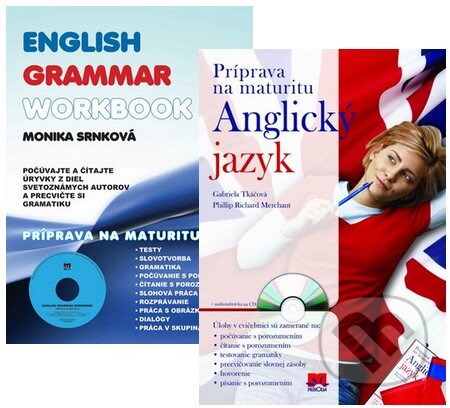 Kniha: Anglický jazyk (príprava na maturitu) + English Grammar Workbook (príprava na maturitu) (Gabriela Tkáčová, Monika Srnková a Phillip Richard Merchant). Príroda Kniha: Anglický jazyk (príprava na maturitu) + English Grammar Workbook (príprava na maturitu) (Gabriela Tkáčová, Monika Srnková a Phillip Richard Merchant). Príroda