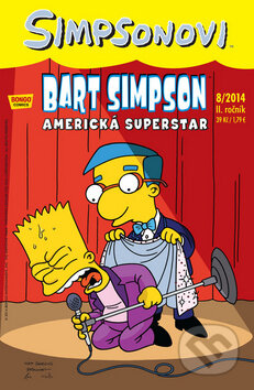 Kniha: Bart Simpson: Americká superstar (Matt Groening). Crew, 2014 Kniha: Bart Simpson: Americká superstar (Matt Groening). Crew, 2014