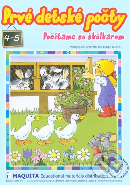 Kniha: Prvé detské počty (Mária Tašková). Maquita, 2014 Kniha: Prvé detské počty (Mária Tašková). Maquita, 2014