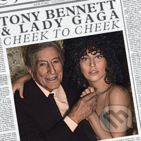 Hudobné CD: Tony Bennett & Lady Gaga: Cheek To Cheek (Universal Music). Universal Music, 2014 Hudobné CD: Tony Bennett & Lady Gaga: Cheek To Cheek (Universal Music). Universal Music, 2014