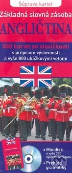 Základná slovná zásoba: Angličtina (karty + CD), Svojtka&Co., 2014