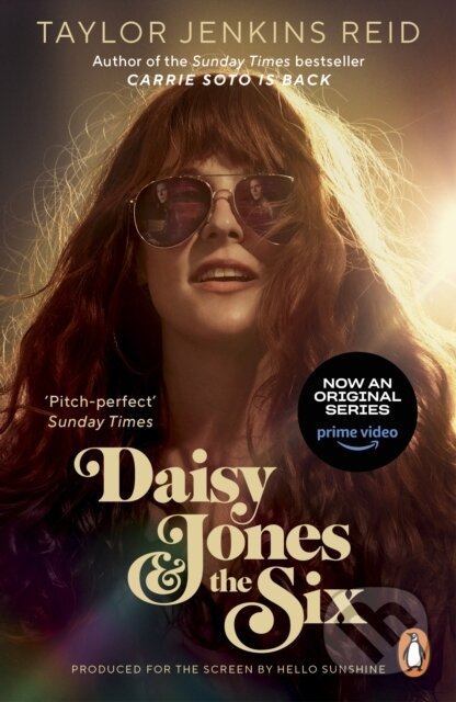 Kniha: Daisy Jones and The Six (Taylor Jenkins Reid). Penguin Books, 2023 Kniha: Daisy Jones and The Six (Taylor Jenkins Reid). Penguin Books, 2023