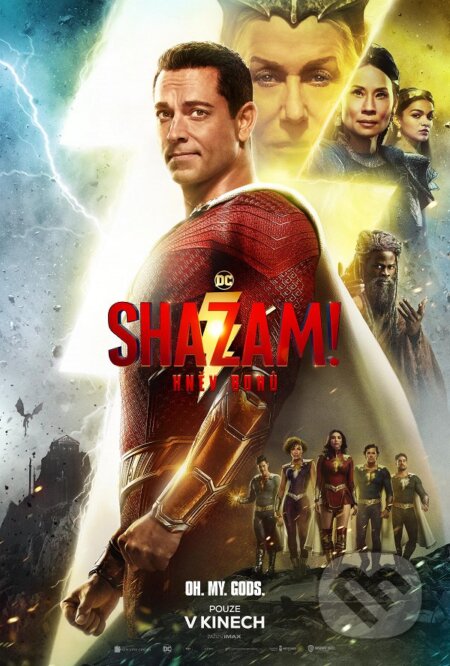 Film: Shazam! Hněv bohů (David F. Sandberg) (DVD). Magicbox, 2023 Film: Shazam! Hněv bohů (David F. Sandberg) (DVD). Magicbox, 2023