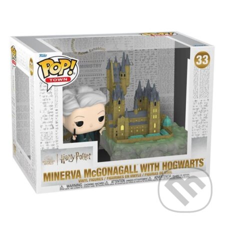 Funko POP Movies: Harry Potter - Town: Hogwarts w/Minerva (Funko). Funko, 2023 Funko POP Movies: Harry Potter - Town: Hogwarts w/Minerva (Funko). Funko, 2023