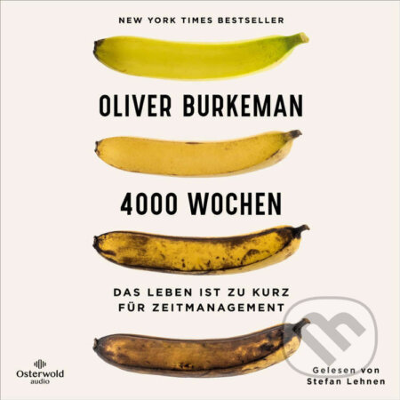 4000 Wochen - Oliver Burkeman, Hörbuch Hamburg, 2022