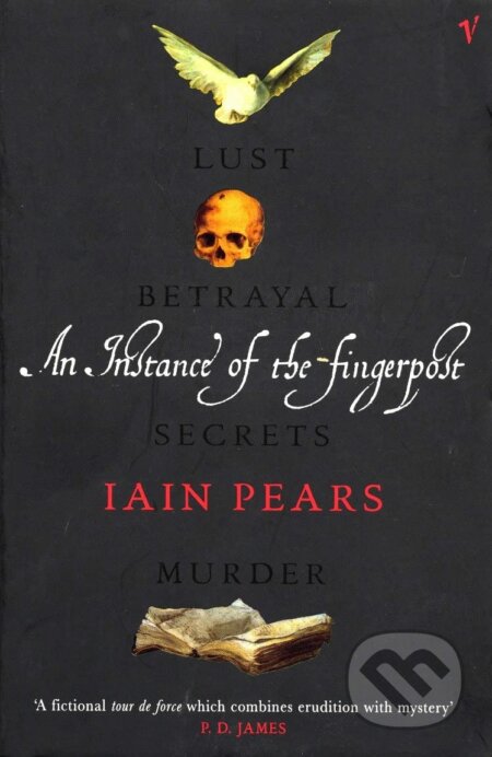 Kniha: An Instance of the Fingerpost (Iain Pears). Vintage, 1998 Kniha: An Instance of the Fingerpost (Iain Pears). Vintage, 1998