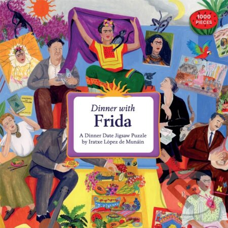 Puzzle: Dinner with Frida (Iratxe Lopez de Munain). Thames & Hudson, 2022 Puzzle: Dinner with Frida (Iratxe Lopez de Munain). Thames & Hudson, 2022
