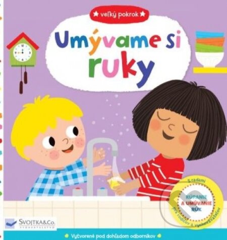 Kniha: Veľký pokrok: Umývame si ruky (Marie Kyprianou). Svojtka&Co., 2023 Kniha: Veľký pokrok: Umývame si ruky (Marie Kyprianou). Svojtka&Co., 2023
