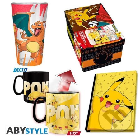 Pokémon Darčeková sada - Pikachu a Charizard (ABYstyle). ABYstyle, 2023 Pokémon Darčeková sada - Pikachu a Charizard (ABYstyle). ABYstyle, 2023