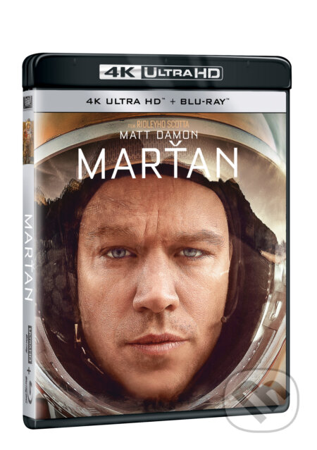 Film: Marťan Ultra HD Blu-ray (Ridley Scott) (UltraHDBlu-ray). Magicbox, 2023 Film: Marťan Ultra HD Blu-ray (Ridley Scott) (UltraHDBlu-ray). Magicbox, 2023