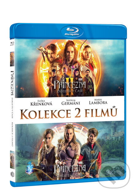 Film: Princezna zakletá v čase 1.-2. kolekce 2BD (Magicbox) (Blu-ray). Magicbox, 2023 Film: Princezna zakletá v čase 1.-2. kolekce 2BD (Magicbox) (Blu-ray). Magicbox, 2023