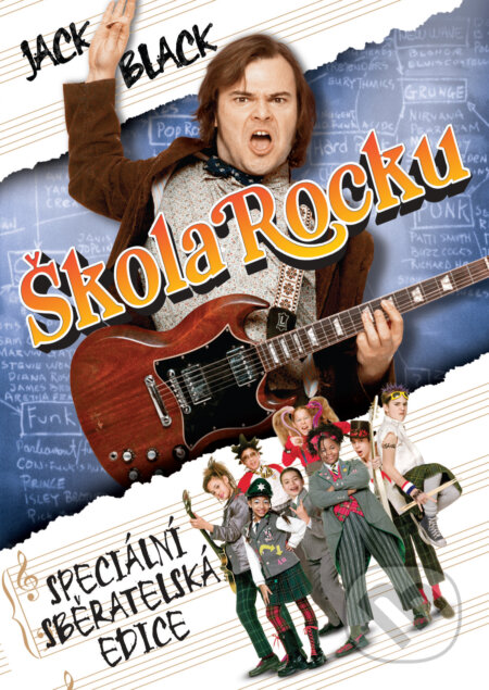Film: Škola rocku (Richard Linklater) (DVD). Magicbox, 2023 Film: Škola rocku (Richard Linklater) (DVD). Magicbox, 2023