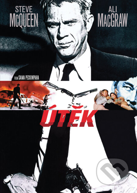 Film: Útěk (Sam Peckinpah) (DVD). Magicbox, 2023 Film: Útěk (Sam Peckinpah) (DVD). Magicbox, 2023