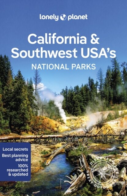Kniha: California & Southwest USA's National Parks (Amy C Balfour, Anita Isalska, Anthony Ham, Ashley Harrell, Bradley Mayhew, Brett Atkinson, Carolyn McCarthy, Celeste Brash, Greg Benchwick, Gregor Clark, Jade Bremner, Jennifer Rasin Denniston, Loren Bell, Mark Johanson a Michael Grosberg). Lonely Planet, 2023 Kniha: California & Southwest USA's National Parks (Amy C Balfour, Anita Isalska, Anthony Ham, Ashley Harrell, Bradley Mayhew, Brett Atkinson, Carolyn McCarthy, Celeste Brash, Greg Benchwick, Gregor Clark, Jade Bremner, Jennifer Rasin Denniston, Loren Bell, Mark Johanson a Michael Grosberg). Lonely Planet, 2023