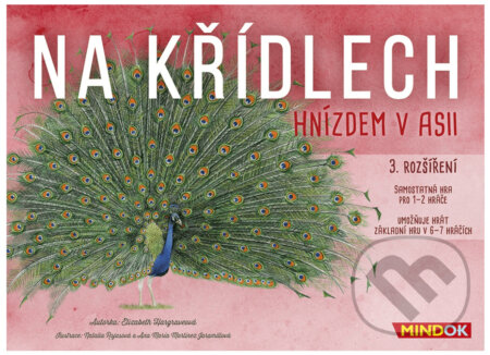 Spoločenská hra: Na křídlech - Hnízdem v Asii (Elizabeth Hargraveová). Mindok, 2023 Spoločenská hra: Na křídlech - Hnízdem v Asii (Elizabeth Hargraveová). Mindok, 2023
