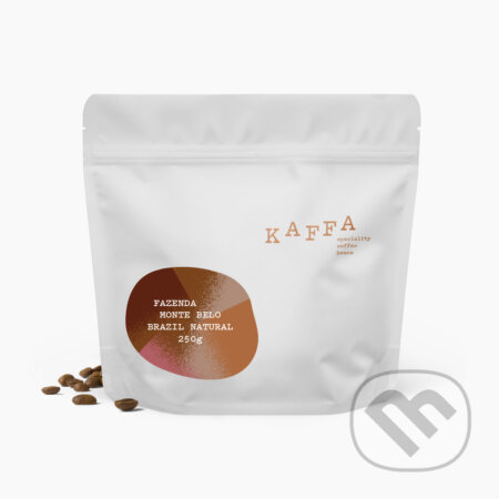 Kávy a čaje: KAFFA BRAZIL FAZENDA MONTE BELO (KAFFA). KAFFA, 2023 Kávy a čaje: KAFFA BRAZIL FAZENDA MONTE BELO (KAFFA). KAFFA, 2023