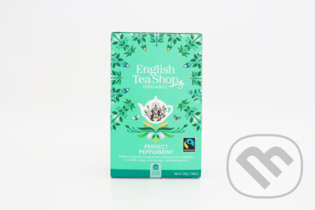 Kávy a čaje: Mäta pieporná 20 x 1,5 g (English Tea Shop). English Tea Shop, 2023 Kávy a čaje: Mäta pieporná 20 x 1,5 g (English Tea Shop). English Tea Shop, 2023