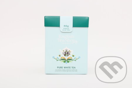 Kávy a čaje: Biely čaj 80 g (English Tea Shop). English Tea Shop, 2023 Kávy a čaje: Biely čaj 80 g (English Tea Shop). English Tea Shop, 2023