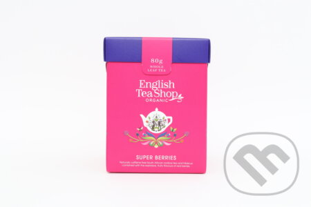 Kávy a čaje: Zmes lesného ovocia 80 g (English Tea Shop). English Tea Shop, 2023 Kávy a čaje: Zmes lesného ovocia 80 g (English Tea Shop). English Tea Shop, 2023