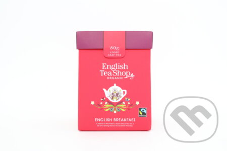 Kávy a čaje: English breakfast 80 g (English Tea Shop). English Tea Shop, 2023 Kávy a čaje: English breakfast 80 g (English Tea Shop). English Tea Shop, 2023
