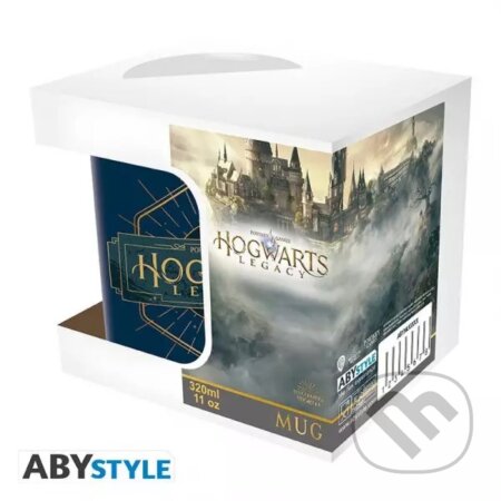 Harry Potter keramický hrnček 320 ml - Hogwarts Legacy Logo (ABYstyle). ABYstyle, 2023 Harry Potter keramický hrnček 320 ml - Hogwarts Legacy Logo (ABYstyle). ABYstyle, 2023