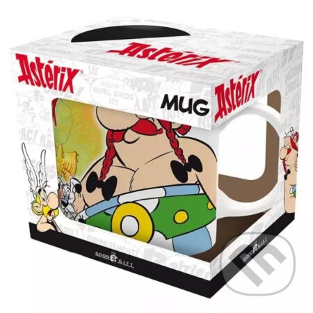 Asterix keramický hrnček 320 ml - Mapa a Obelix (ABYstyle). ABYstyle, 2023 Asterix keramický hrnček 320 ml - Mapa a Obelix (ABYstyle). ABYstyle, 2023