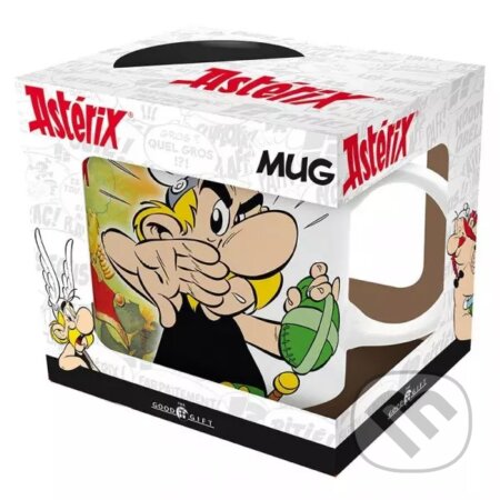 Asterix keramický hrnček 320 ml - Mapa a Asterix (ABYstyle). ABYstyle, 2023 Asterix keramický hrnček 320 ml - Mapa a Asterix (ABYstyle). ABYstyle, 2023
